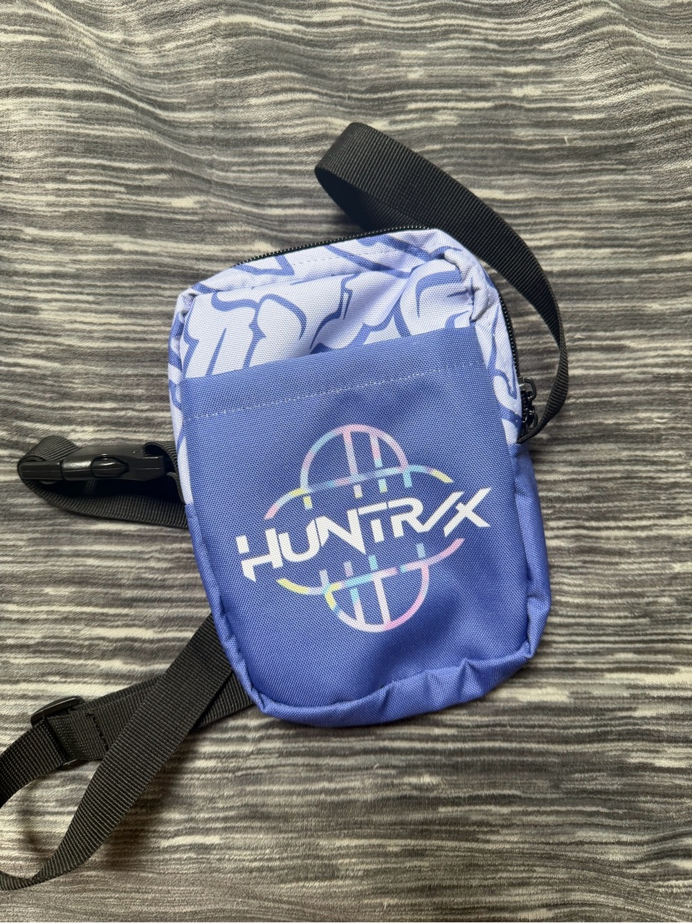 K Pop Demon Hunters HUNTR/X Purple Crossbody Utility Bag